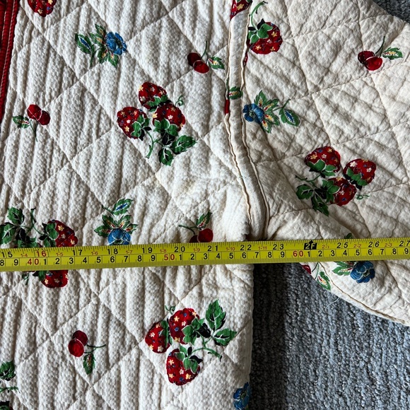Vintage upcycled reversible quilt coat - Picture 10 of 11